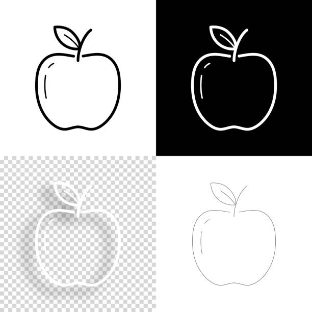 330+ Apple Black Background Illustrations, Royalty-Free Vector Graphics &  Clip Art - iStock | Green apple black background, Gold apple black  background, Red apple black background