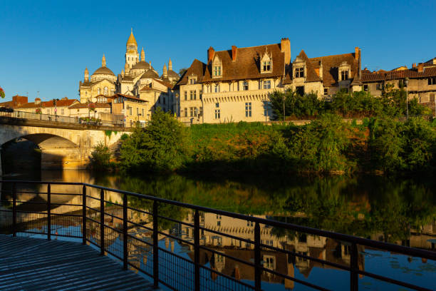 istock Saint Front Cathedral in Perigueux in the morning, Dordogne 1296902225