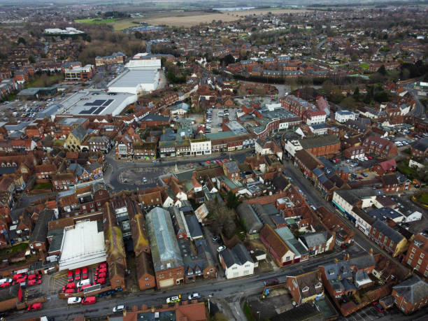 istock Wantage, Oxfordshire, uk. Lockdown January 2021 1296904557