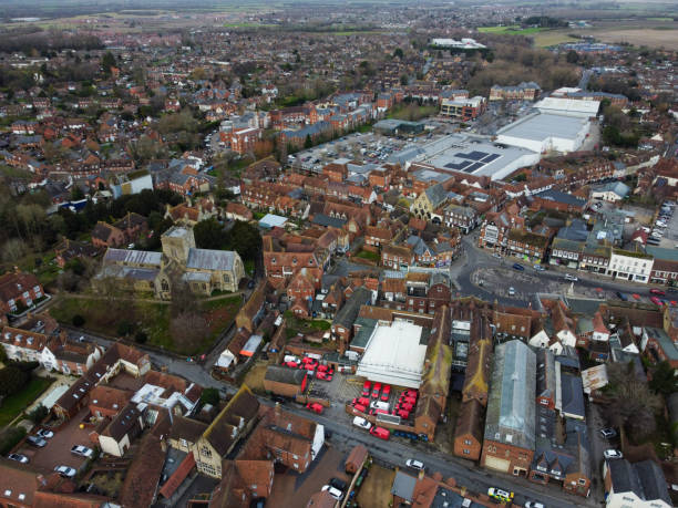 istock Wantage, Oxfordshire, uk. Lockdown January 2021 1296905536