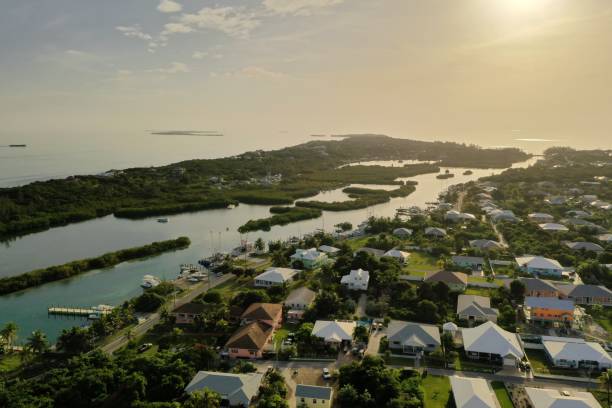 istock Beautiful Sunset on Bahamas Island 1296906731