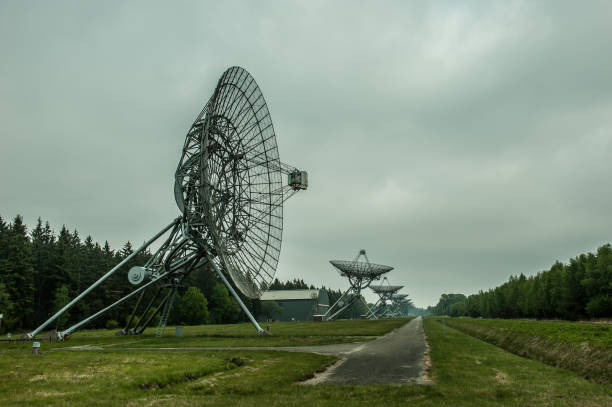 istock Several big radio telescopes in line Westerbork 1296906930