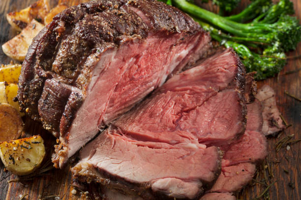 istock Roast Beef with Roasted Potatoes and Broccoli 1296908126