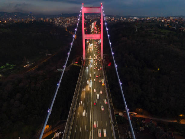 istock Red Bridge Beykoz Istanbul Turkey 1296910711