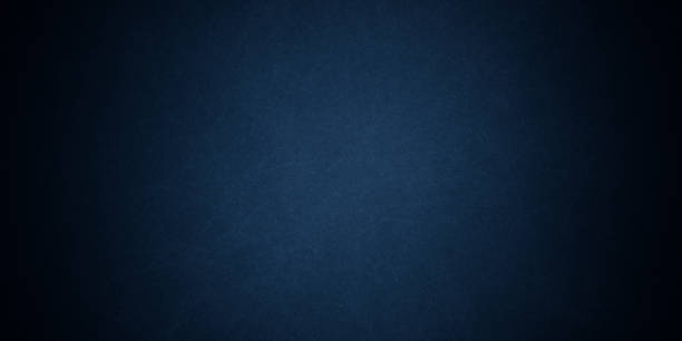 texture of old navy blue grunge paper closeup - felt blue textured textile imagens e fotografias de stock