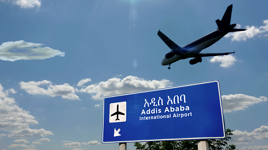 Airplanes waiting line to take-off at new airport of istanbul turkey