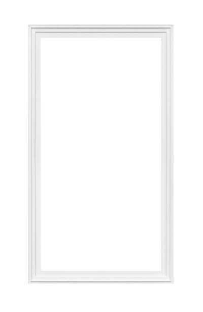 istock Real modern house window frame isolated on white background with clipping path 1296930868