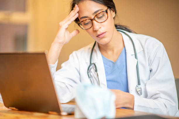 istock Doctors feel mentally burnt out too! 1296932295