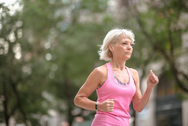 istock Jogging around the city 1296932317