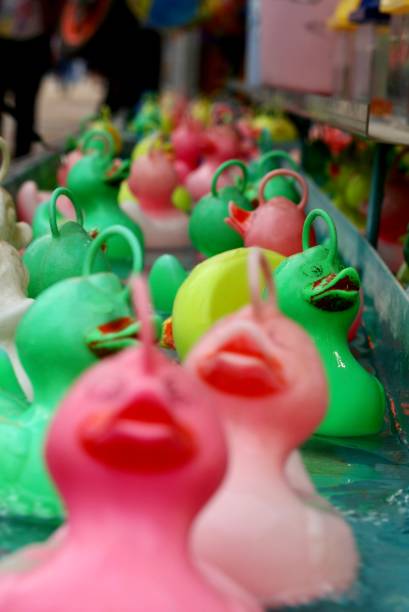 istock Duck Fishing Game at Carnival 1296942075