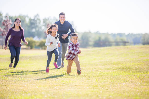 istock Catch us if you can, mom and dad! 1296943241