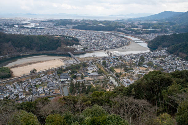 istock Scenery of Iwakuni City, Yamaguchi Prefecture 1296944232