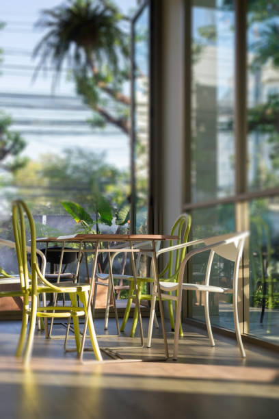 istock Relaxation green resort cafe and restaurant 1296946088