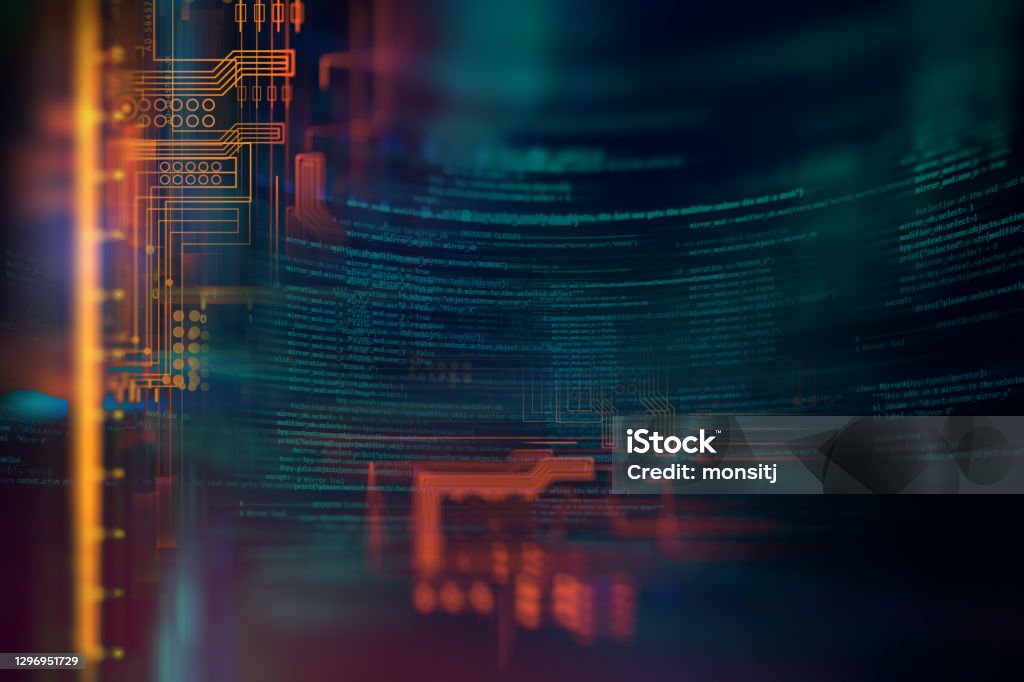 Programming Code Abstract Technology Background Of Software Developer ...