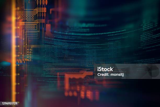 Programming Code Abstract Technology Background Of Software Developer ...