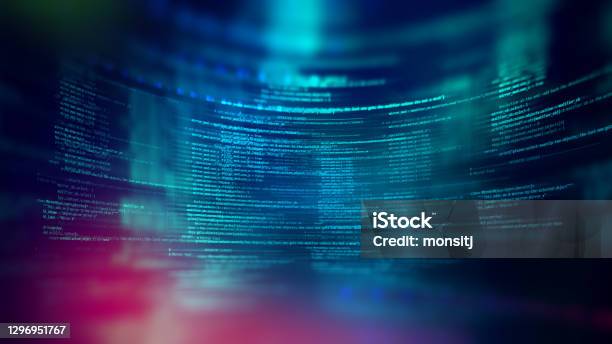 Programming Code Abstract Technology Background Of Software Developer ...