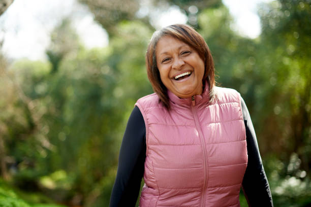 istock When I'm hiking, I'm happy 1296963941