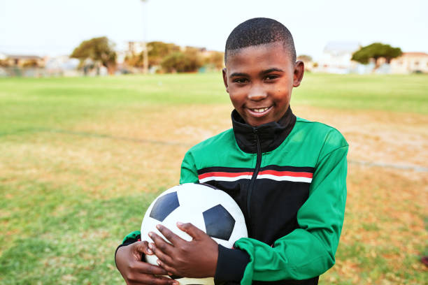 istock Playing sport can greatly improve a child's confidence 1296965005