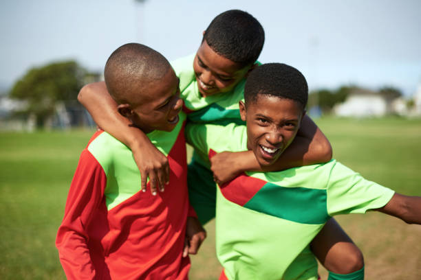 istock Their team spirit always runs high 1296976476
