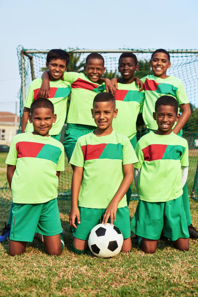 istock Posing proudly for their team photo 1296976478