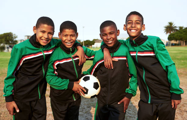 istock Soccer teaches kids skills such as teamwork and perseverance 1296976494