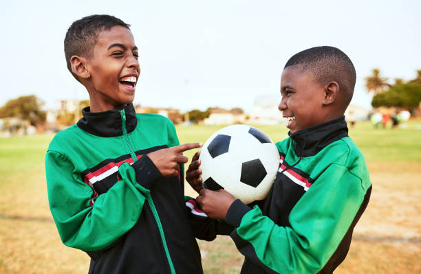 istock Playing a fun sport and making friends along the way 1296976495