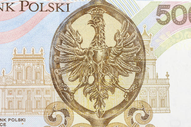 istock Polish 500 zloty banknote with visible details 1296977911