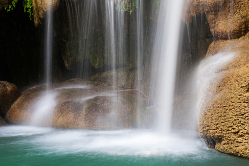A waterfall full of negative ions in Fukuoka Prefecture (Itoshima Shiraito Falls)