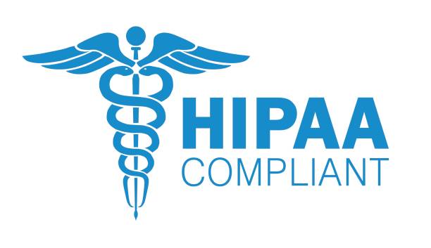 vektordarstellung des hipaa-konformen gesetzes zur portabilität und rechenschaftspflicht von gesundheitsinformationen. geschützte gesundheitsinformationen (phi). - phi stock-grafiken, -clipart, -cartoons und -symbole