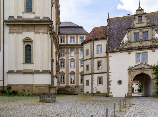 istock Schoental Abbey in Hohenlohe 1296992256