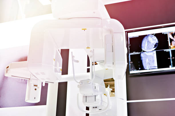 istock Orthopantomograph with cephalostat and 3D tomograph 1296999867