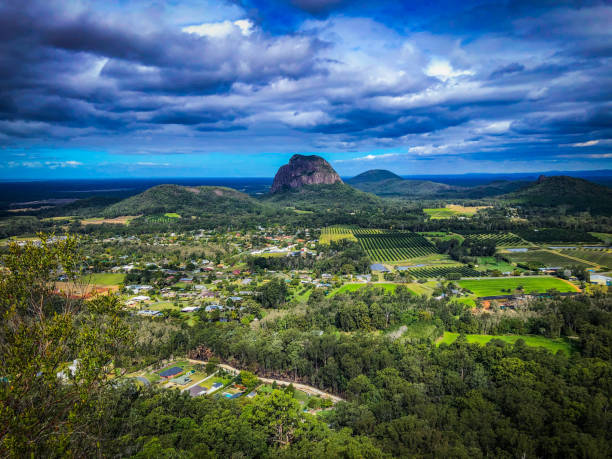 istock Glass House Mountain Look Out 1297005372