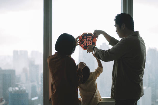 celebrating chinese new year at home