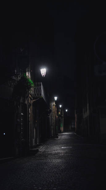 istock The dark street of Saint-Malo 1297005708