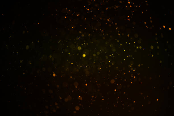 texture of falling snow, layer to overlay on a black background