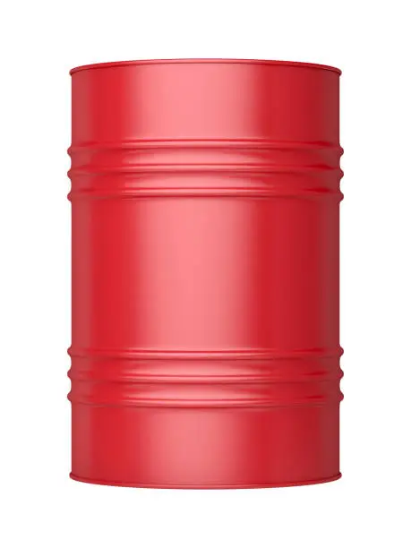 Photo of Red oil barrel