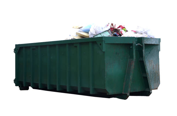 istock Dumpster for Demolition Removal isolated on white background 1297009401