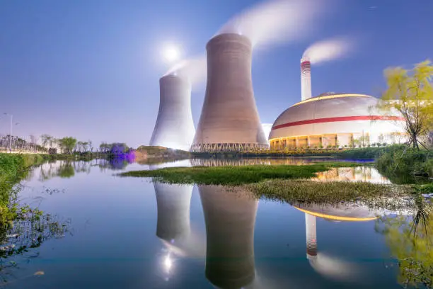 Modern Powerplant producing heat