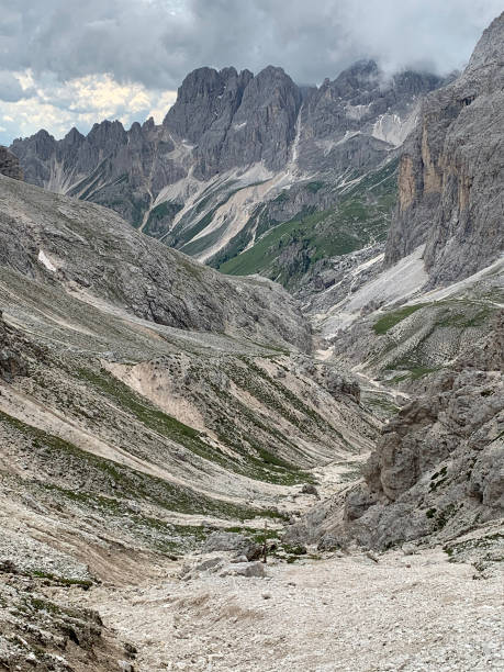 istock Rosengarten group in the Dolomites, a mountain range in northeastern Italy 1297022678