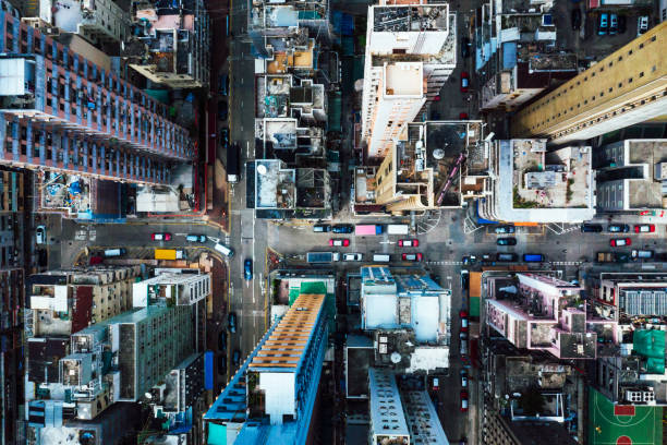 istock Aerial perspective, Hongkong, China 1297023548