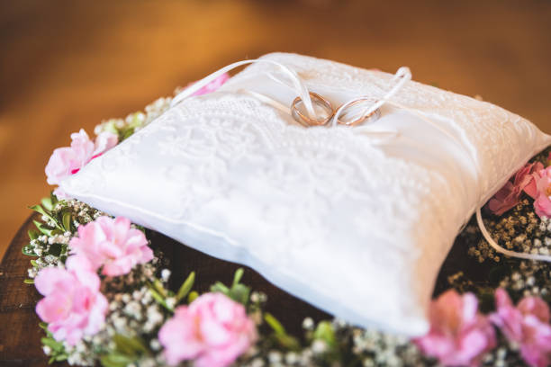 istock A married couple and their wedding party 1297053064
