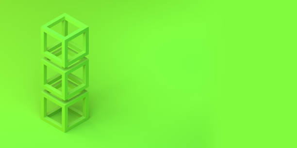 istock Abstract background. Pink composition with open geometric cubes.  3d illustration. 1297054565