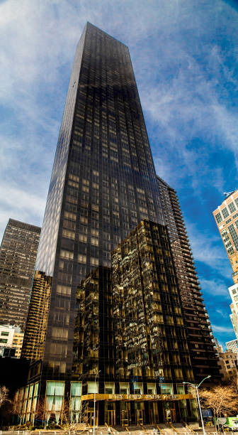 trump international hotel and tower - trump tower - fotografias e filmes do acervo