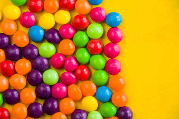 Skittles candy stock photo