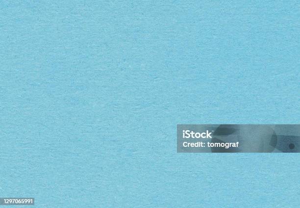 Blue Paper Texture Background Stock Photo - Download Image Now - Textured, Textured Effect, Construction Paper