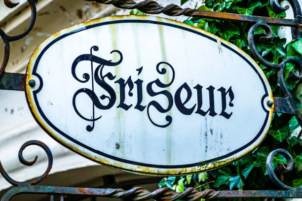 istock old barber shop sign in germany 1297069835