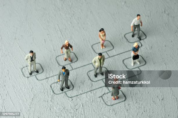 Business Hierarchy 3 Stock Photo - Download Image Now - Organization Chart, Infographic, Human Pyramid