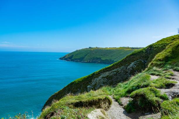 istock Scenic view of Atlantic from Kinsale and rugged landscape 1297106317