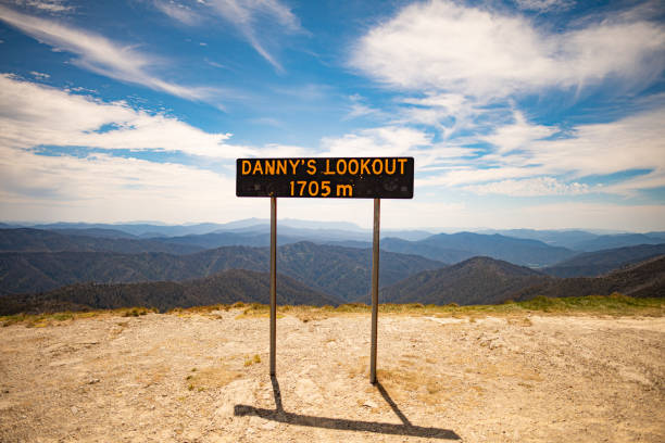 region alpejski danny's lookout, mt hotham - high country zdjęcia i obrazy z banku zdjęć