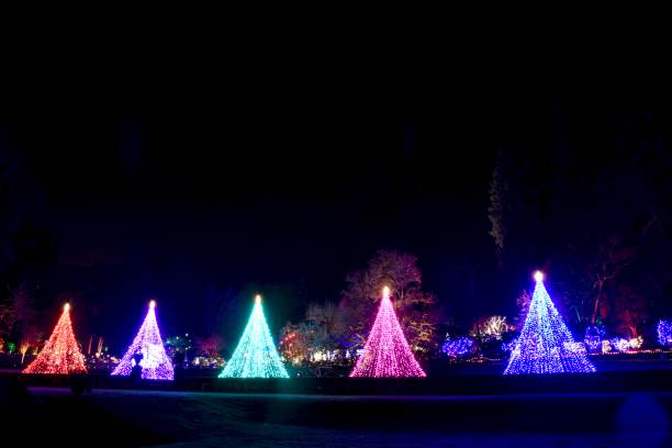 istock Christmas lights at butchart gardens 1297114036
